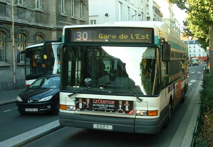 RATP Heuliez GX 317 GPL 8021